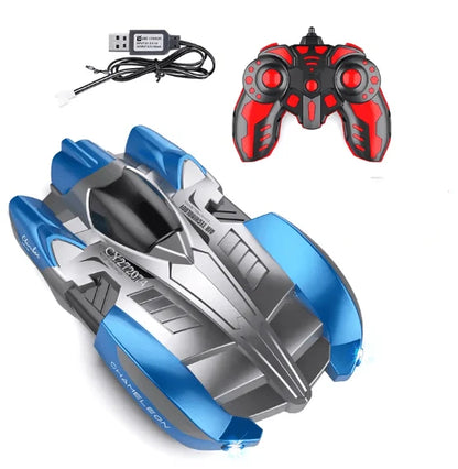 SkyRacers Wall-Climbing Remote Control Car – Anti-Gravity Stunt RC Vehicle with LED Lights
