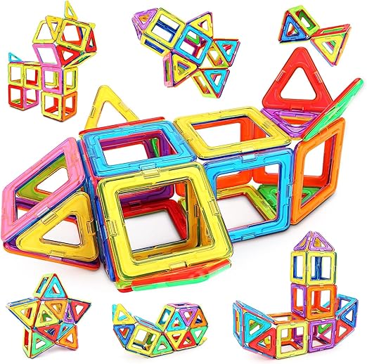 STEM Magnetic Building Blocks Set – Educational Construction Toy
